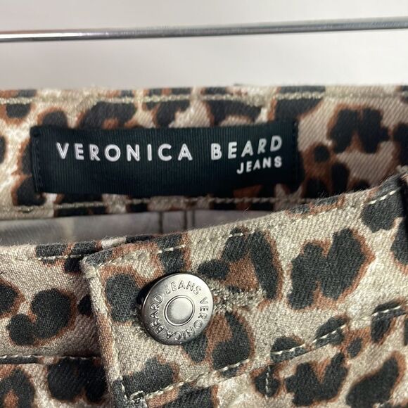 Veronica Beard Animal Print Skinny Jeans - Picture 5 of 6